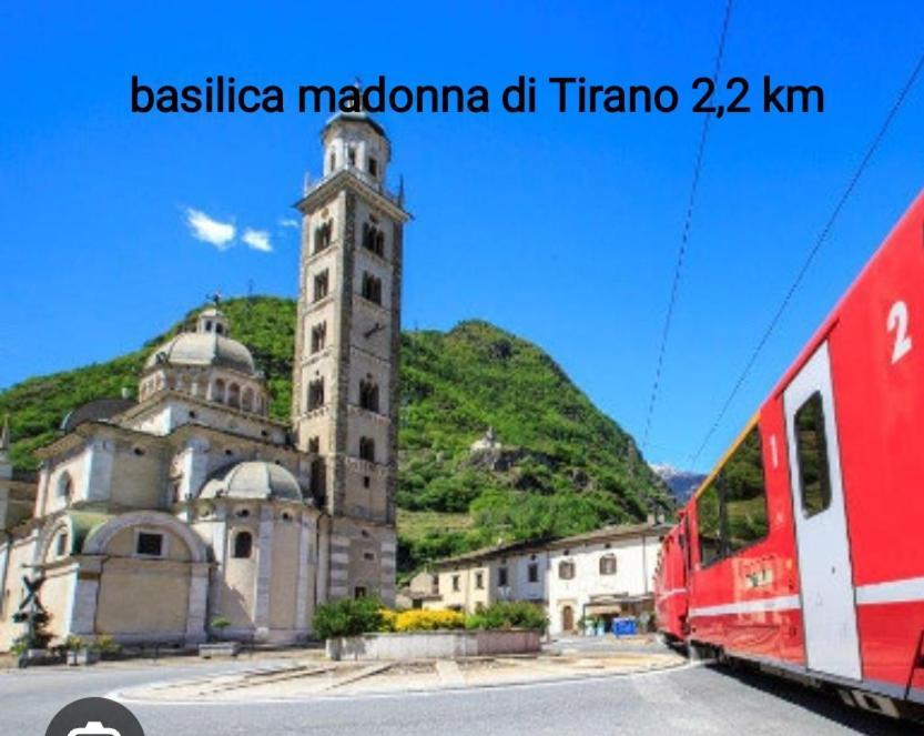 Pisolo Selvaggio Lägenhet Tirano Exteriör bild
